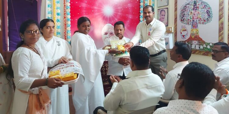 Shiva flag hoisting at Guhagar