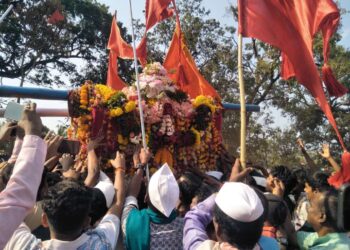 Palkhi meeting ceremony