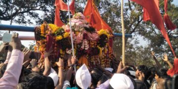 Palkhi meeting ceremony
