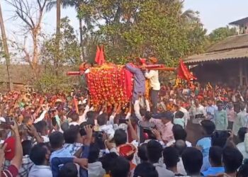 Palkhi ceremony at Abloli