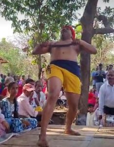 Palkhi ceremony at Abloli