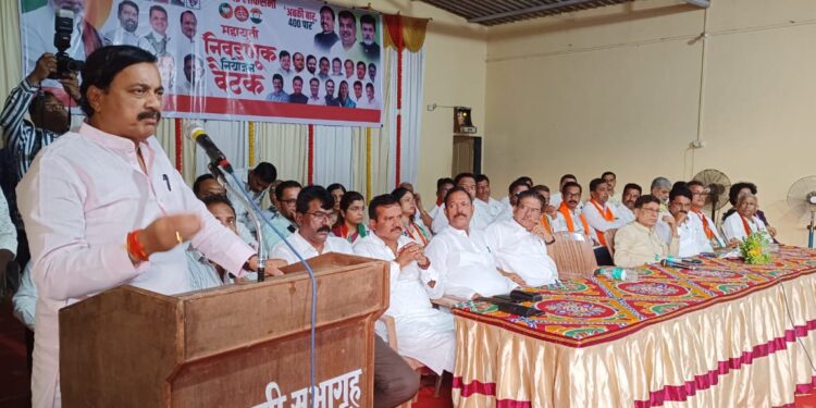 Mahayuti meeting at Srungaratli