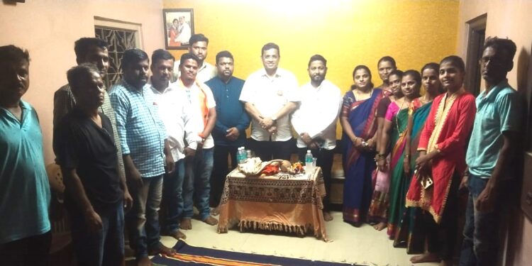 Meeting by MNS for Tatkare's campaign