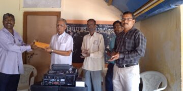 Party Speaker gift to Kundali School