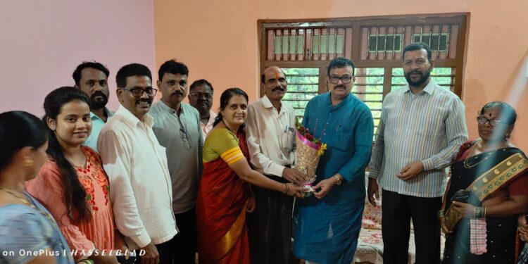 Village visit tour of MLA Jadhav