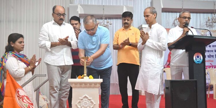 Yoga Day by Patanjali Family