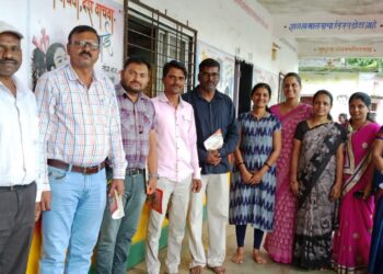 Jangid felicitated by Navanagar School
