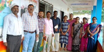 Jangid felicitated by Navanagar School