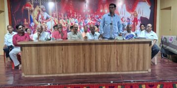 Employee felicitation by Retired Staff Committee