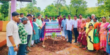 Tree plantation at Nigundal