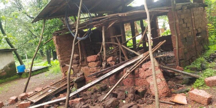 Storm Damage in Guhagar