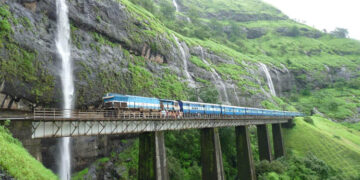 Konkan Railway schedule collapsed due to rain