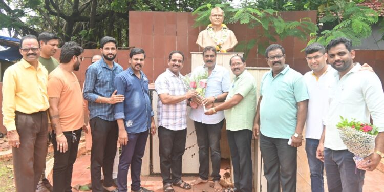 BJP OBC cell district president Bhai Jathar