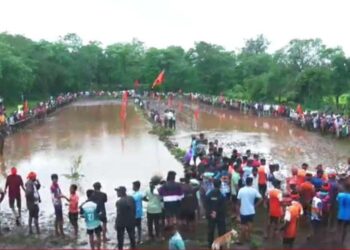 Plowing competition at Talwali