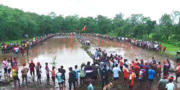 Plowing competition at Talwali