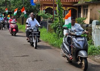 Rally by Guhagar Nagar Panchayat under Har Ghar Tiranga initiative