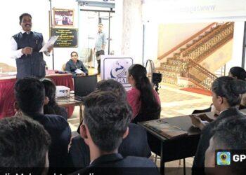 Lecture at Regal College Shringartali