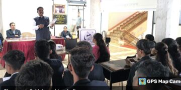 Lecture at Regal College Shringartali