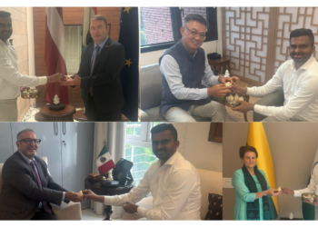 Ganeshotsav in Embassies