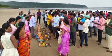 Farewell to Bappa for one and a half days