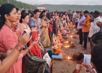 Rescue on Guhagar Beach