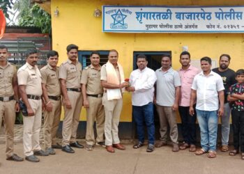 MNS felicitates Police and Home Guard