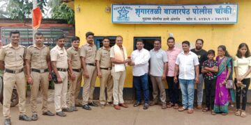 MNS felicitates Police and Home Guard