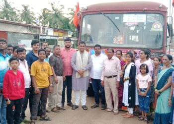 Free bus service on the occasion of Ganeshotsav