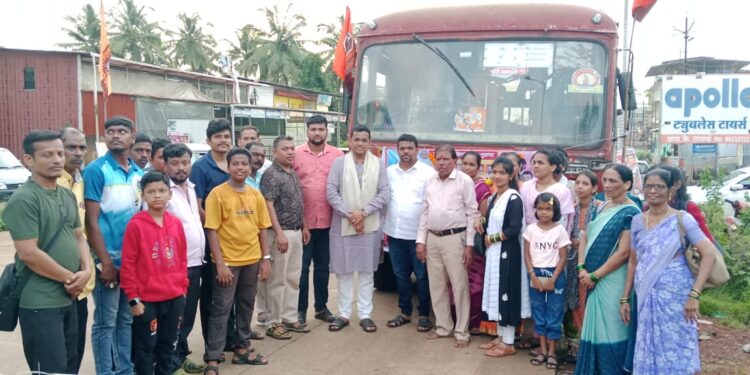 Free bus service on the occasion of Ganeshotsav
