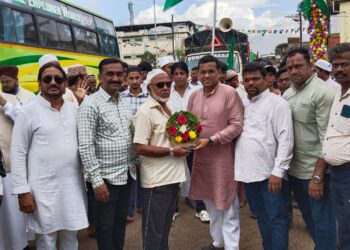 Procession on the occasion of Eid-e-Miladunnabi