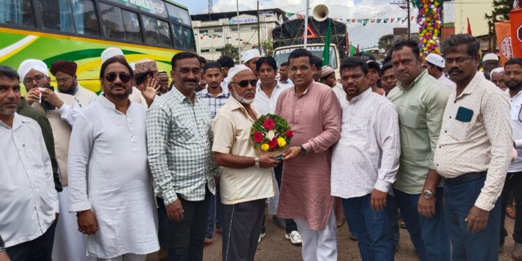 Procession on the occasion of Eid-e-Miladunnabi
