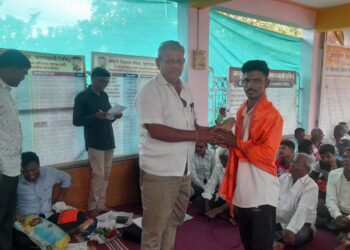 Farmers felicitated by Patpanhale Society