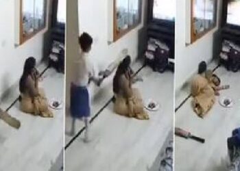 Son attacks mother with bat