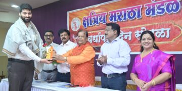 Honored by Kshatriya Maratha Mandal