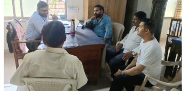 BJP's statement to Construction Department