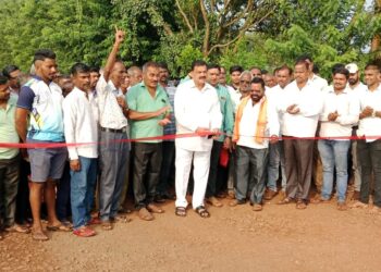 Inauguration of Market Bridge in Palshet