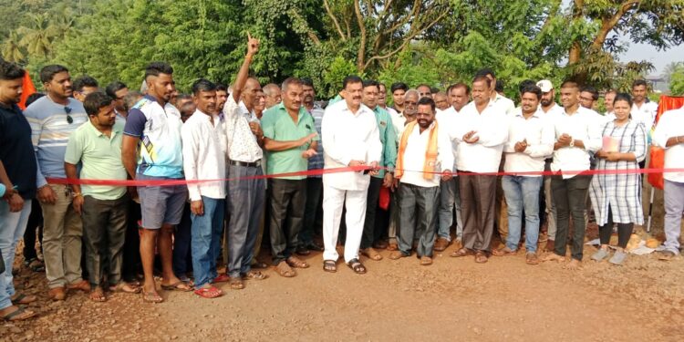 Inauguration of Market Bridge in Palshet