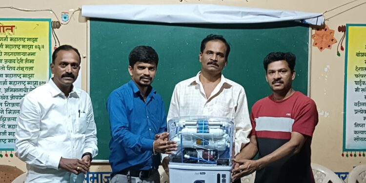 Water purifier gift to Sheer School