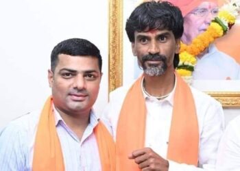 Maratha society Ganesh Kadam in the arena