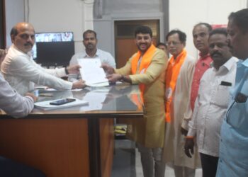 Vikrant Jadhav nomination form has been filed