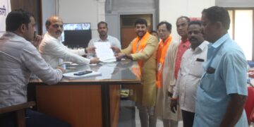 Vikrant Jadhav nomination form has been filed
