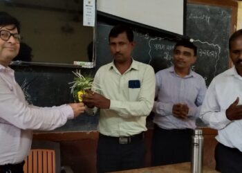 Training of teachers in Palshet school