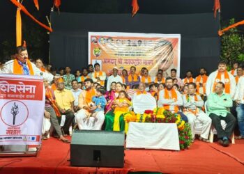 Public meeting of MLA Jadhav at Patpanhale