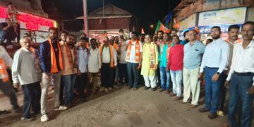 Mahayuti's show of strength in Guhagar city