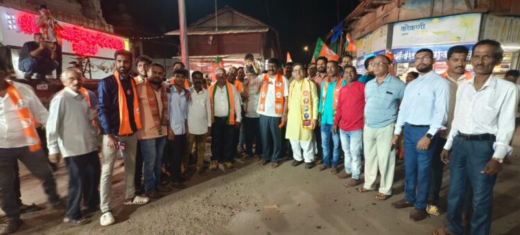 Mahayuti's show of strength in Guhagar city