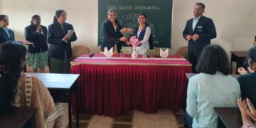 Yoga workshop at Regal College