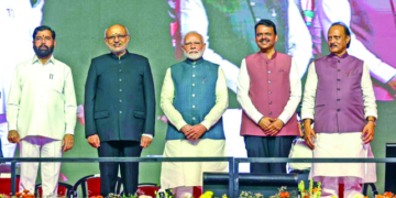 Fadnavis took oath as Chief Minister