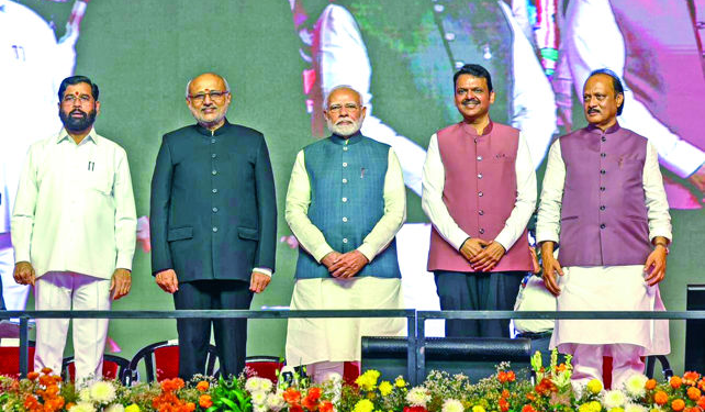 Fadnavis took oath as Chief Minister