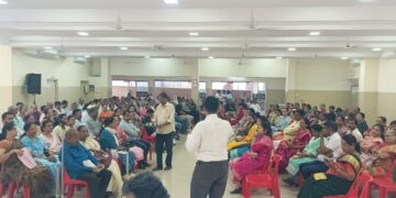 Kshatriya Maratha bride and groom gathering