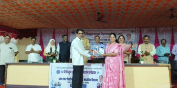 Arekar first rank in science exhibition